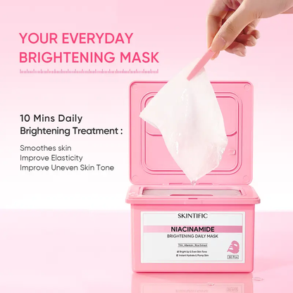 SKINTIFIC Niacinamide Brightening Daily Mask