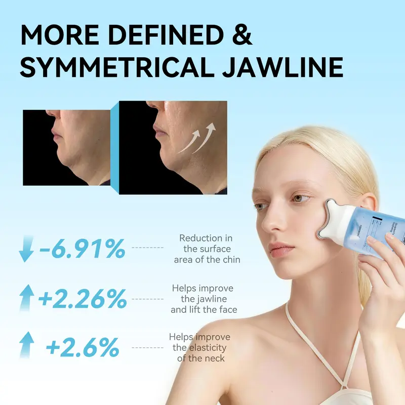 Oganacell PDRN Peptide Gua Sha Lifting Gel Cream