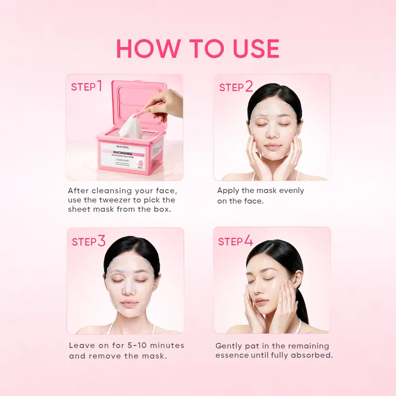 SKINTIFIC Niacinamide Brightening Daily Mask