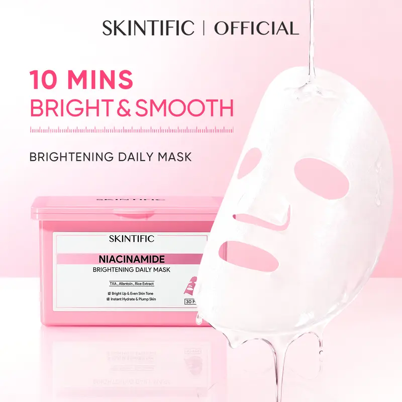 SKINTIFIC Niacinamide Brightening Daily Mask